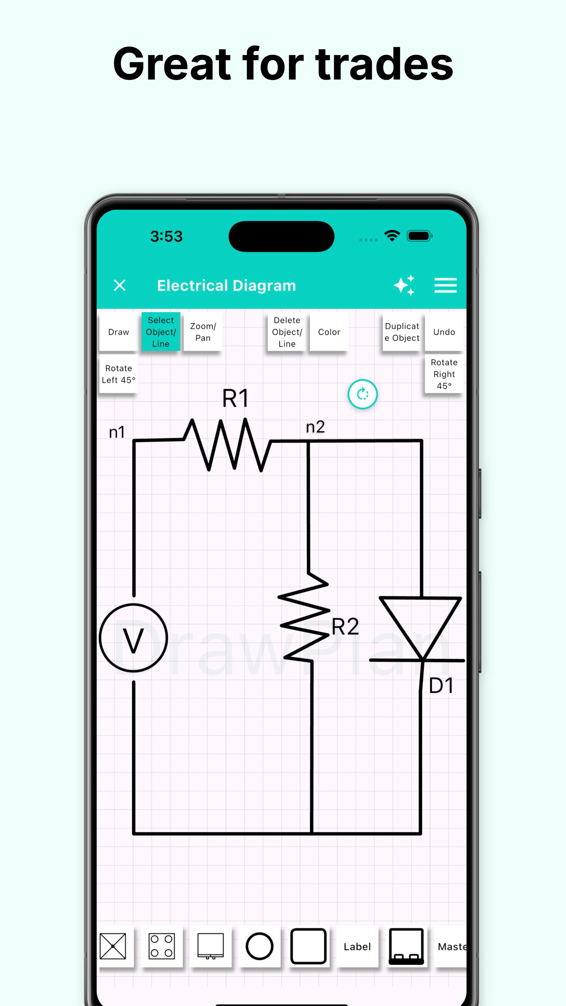 DrawPlan screenshot